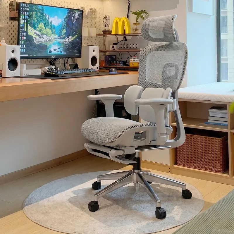 Home Office Desk - 인체공학적 요추 지지형 사무용 의자, 가정용