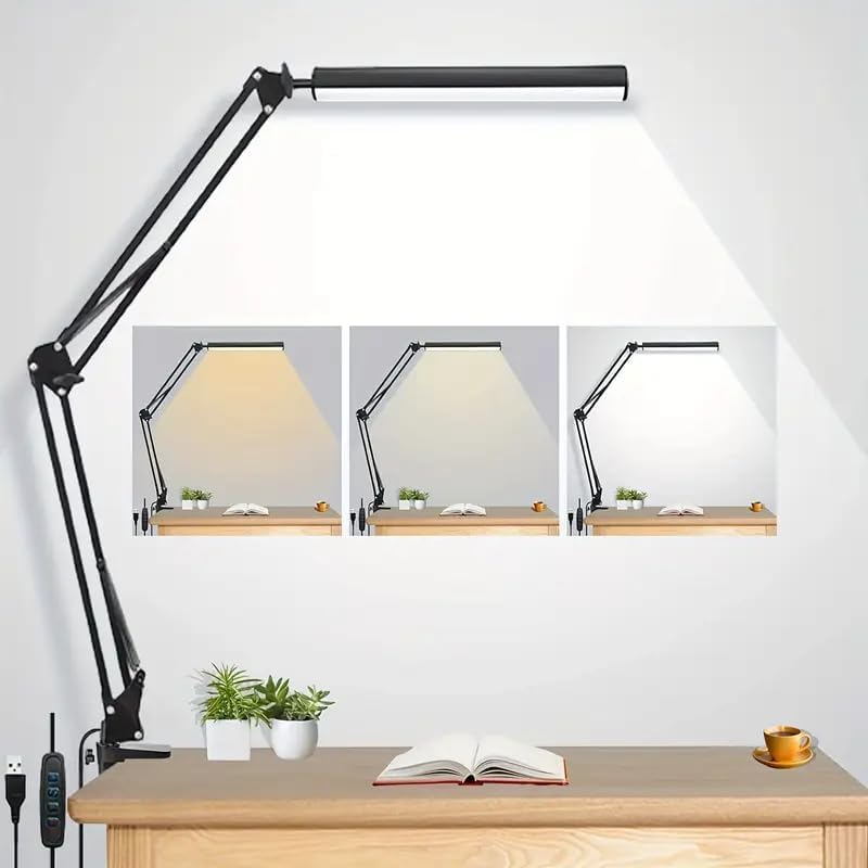 Home Office Desk - 가정용, 독서용, 학습용 LED 책상 램프,