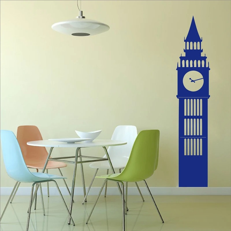 런던 빅벤 시계 벽 데칼 비닐 벽 아트 스티커 홈 장식 - Home Office London 리뷰 및 가격