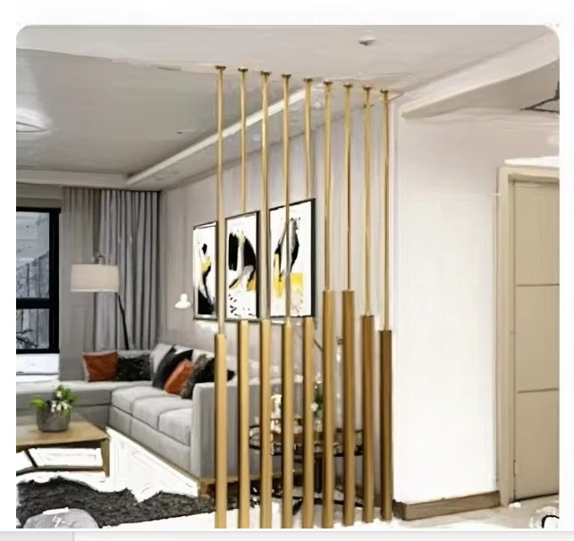 내부 분리형 금도금 스테인리스 스틸 룸 디바이더 모던  - Home Office Interior Design 리뷰 및 가격