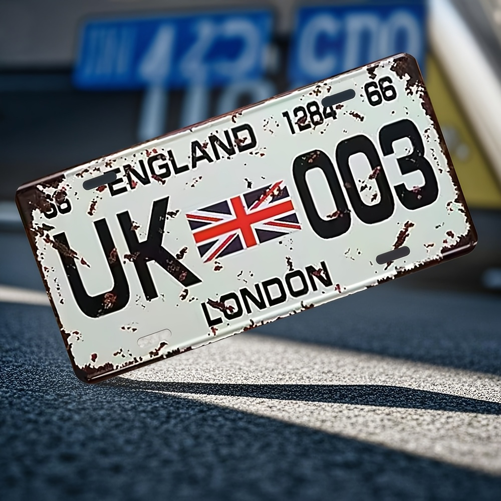 빈티지 런던 영국 번호판 알루미늄 사인 - 11.81인 - Home Office London 리뷰 및 가격