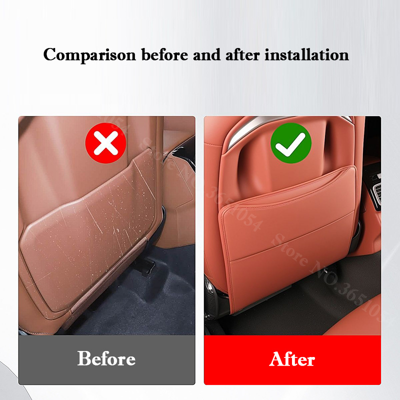 아우디 Q5 차량용 시트 백 킥 패드 인조가죽 뒷좌석  - Mesh Back Cushion 리뷰 및 가격